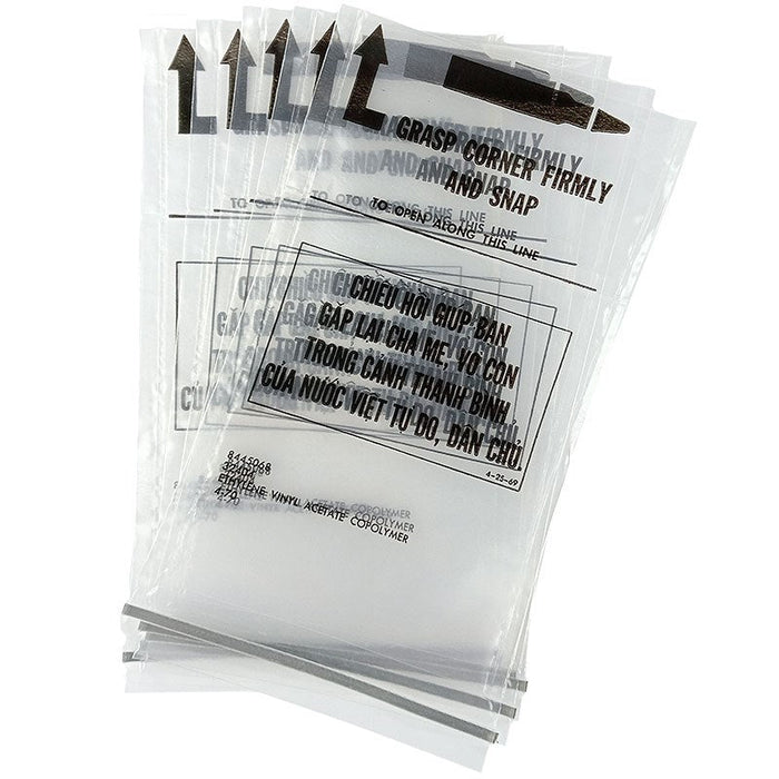USGI Chieu Hoi Plastic Magazine Bags - 5pc