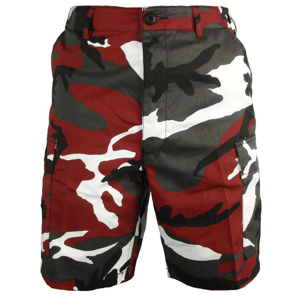 BDU Red Camo Shorts