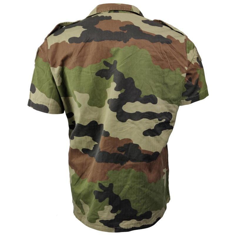 French Short-Sleeve CE Camo Shirt