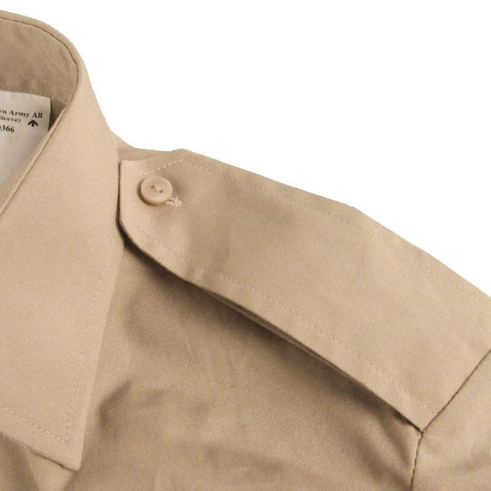British Army Long Sleeve Fawn Shirt