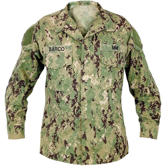 米軍 実物　NWU AOR2 TYPE III   LARGE SHORT 米軍実物,US NAVY, AOR2 NUW 迷彩ジャケット TYPEIII MEDIUM