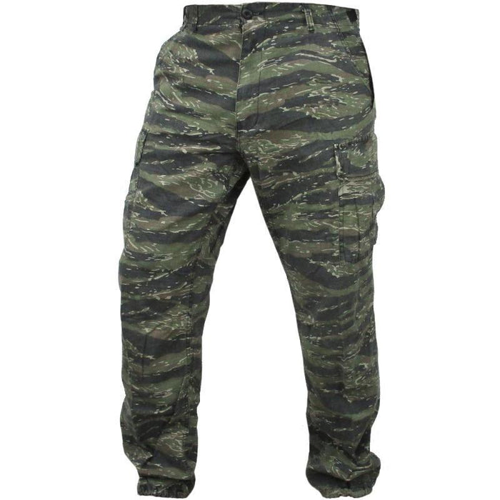Vietnam Rip-Stop Tiger Stripe Trousers - Rothco - Cargo Trousers