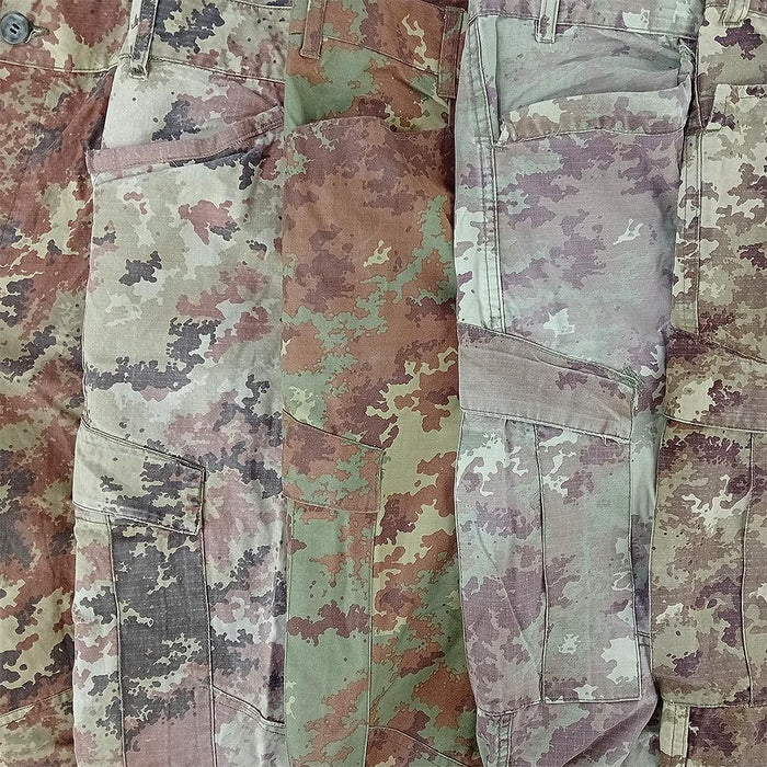 Italian Army Vegetato Camo Trousers - Italian Army Surplus - Combat Trousers
