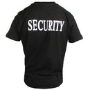 Black Security T-Shirt - Mil-Tec - Plain & Print T-Shirts