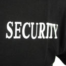 Black Security T-Shirt - Mil-Tec - Plain & Print T-Shirts