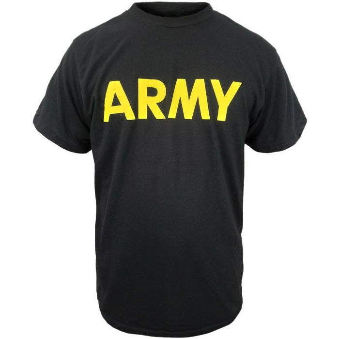 USGI Army PT Black T-Shirt