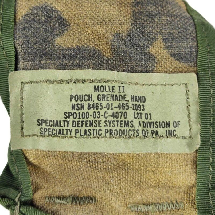 USGI Woodland MOLLE II Grenade Pouch