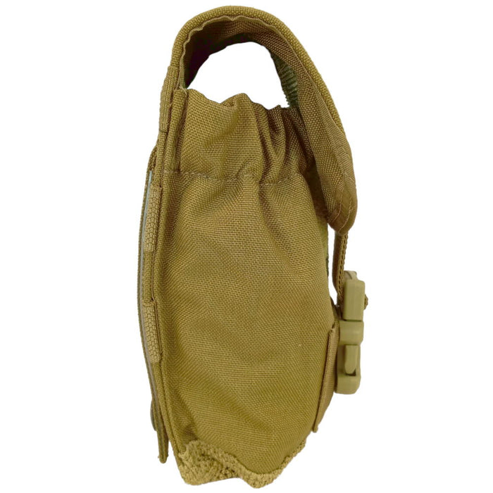 USGI Khaki MOLLE Mesh Canteen Pouch - US Army Surplus - Canteens & Bottles