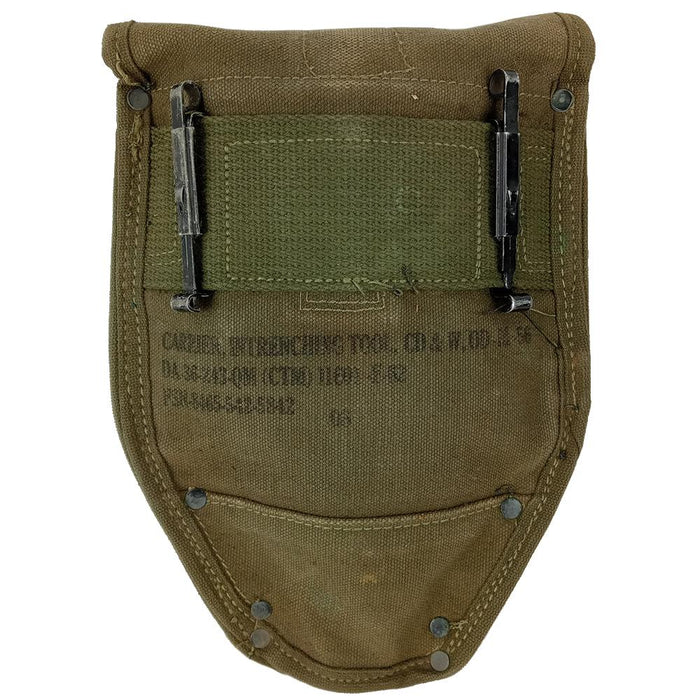 USGI M56 Canvas Shovel Cover - US Army Surplus - Accessory Pouches
